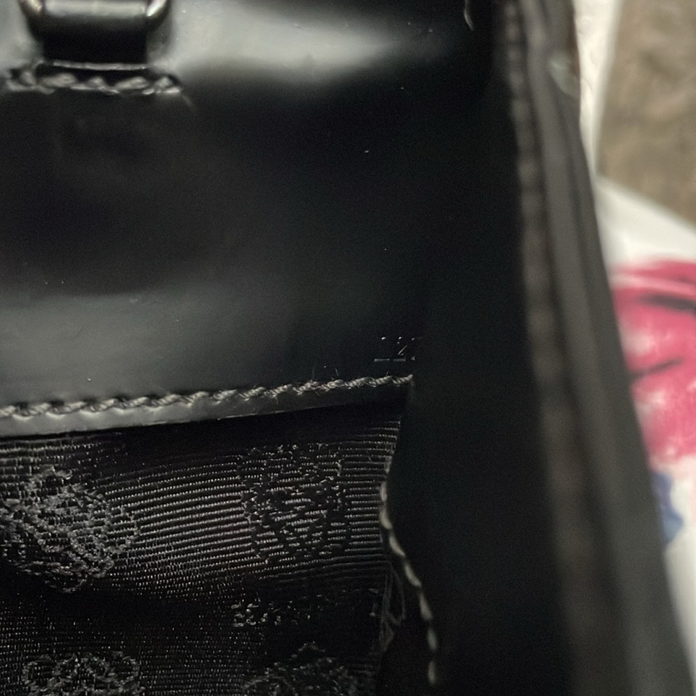LOEWE 2way authentic with silver snake bone handle. Beautiful color. - Picture 14 of 16